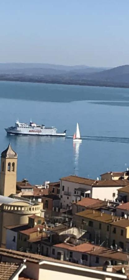 Apartmán Bilocale Vista Mare Con Posto Auto Porto Santo Stefano  Exteriér fotografie
