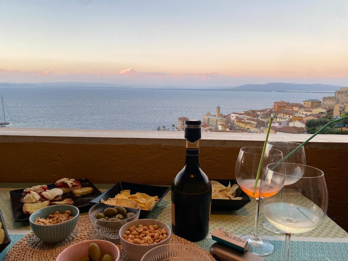 Apartmán Bilocale Vista Mare Con Posto Auto Porto Santo Stefano  Exteriér fotografie