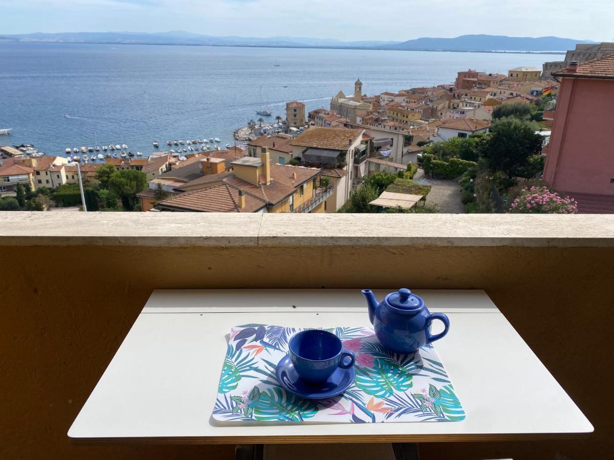 Apartmán Bilocale Vista Mare Con Posto Auto Porto Santo Stefano  Exteriér fotografie